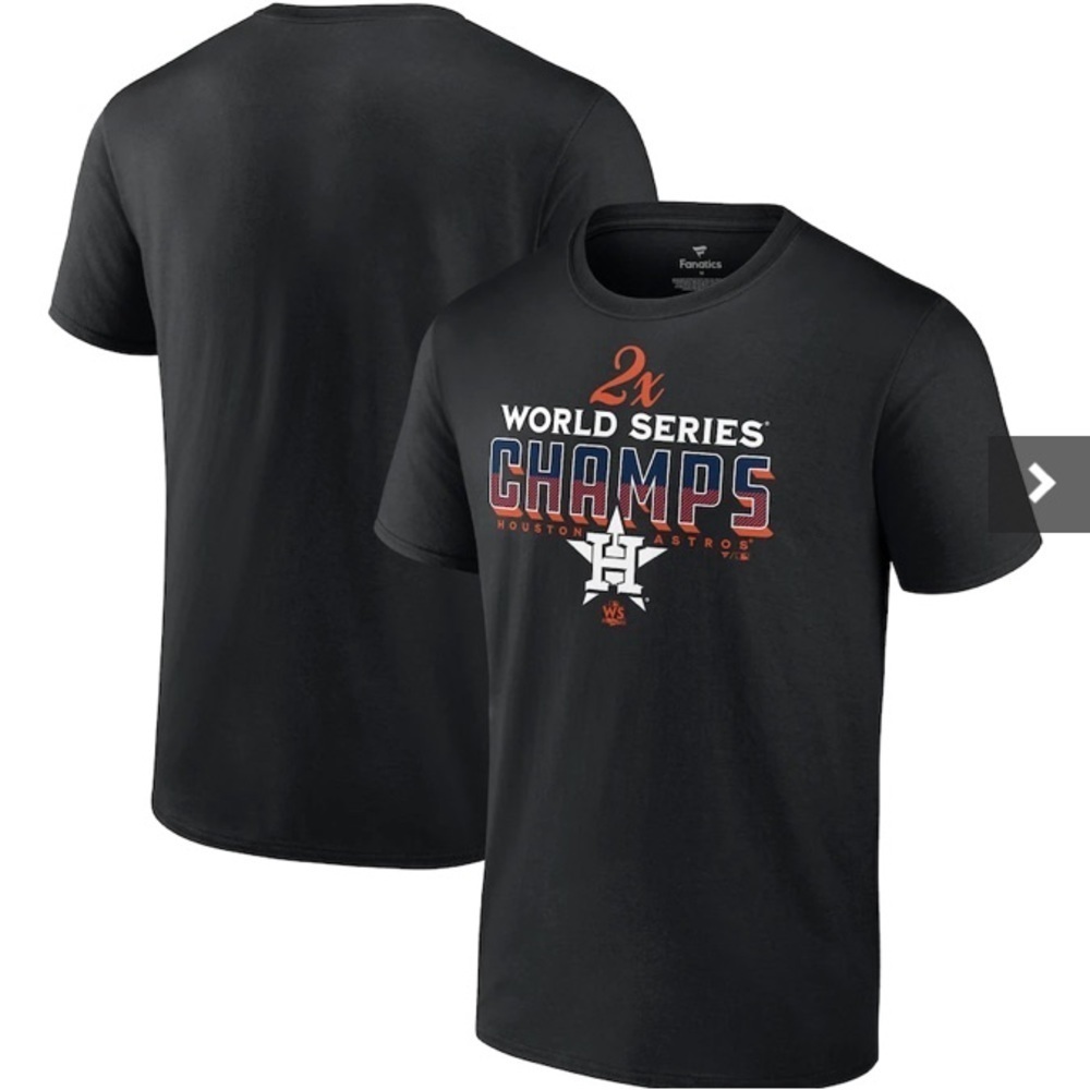 Houston Astros Fanatics Branded - NEW - Two-Time World Series Champions